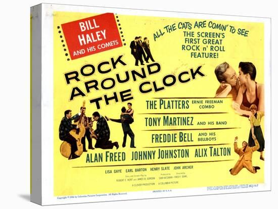 Rock around the Clock, 1956-null-Stretched Canvas