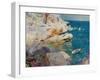 Rock at Jávea-Joaqu?n Sorolla y Bastida-Framed Giclee Print