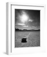 Rock at Racetrack Playa-Aaron Horowitz-Framed Photographic Print