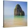 Rock at the Phra Nang Beach, Ao Nang, Krabi, Thailand-Rainer Mirau-Stretched Canvas