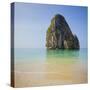 Rock at the Phra Nang Beach, Ao Nang, Krabi, Thailand-Rainer Mirau-Stretched Canvas