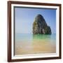 Rock at the Phra Nang Beach, Ao Nang, Krabi, Thailand-Rainer Mirau-Framed Photographic Print
