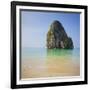 Rock at the Phra Nang Beach, Ao Nang, Krabi, Thailand-Rainer Mirau-Framed Photographic Print