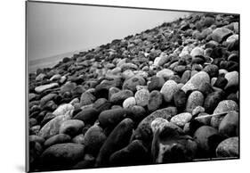 Rock Beach in Lima Peru-null-Mounted Poster