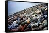 Rock Beach Lima Peru-null-Framed Stretched Canvas