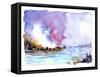 Rock Beach-null-Framed Stretched Canvas