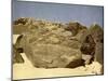 Rock bearing prehistoric heiroglyphics, Egypt-English Photographer-Mounted Giclee Print
