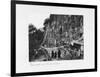 Rock Carved with Buddhist Figures, Tibet, 1903-04-John Claude White-Framed Giclee Print