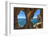 Rock Cave, Algar Seco, Carvoeiro, Algarve, Portugal-Sabine Lubenow-Framed Photographic Print