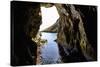 Rock Cave and Cliff, Xlendi, Gozo, Malta-Massimo Borchi-Stretched Canvas