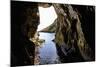 Rock Cave and Cliff, Xlendi, Gozo, Malta-Massimo Borchi-Mounted Photographic Print