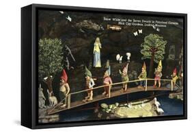 Rock City Gardens, Lookout Mountain-null-Framed Stretched Canvas