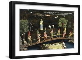 Rock City Gardens, Lookout Mountain-null-Framed Art Print
