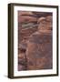 Rock climber at Red Rock Canyon, Las Vegas, Nevada.-Michele Niles-Framed Photographic Print