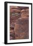 Rock climber at Red Rock Canyon, Las Vegas, Nevada.-Michele Niles-Framed Photographic Print