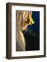 Rock Climber Bivouacked in His Portaledge on an Overhanging Cliff.-Greg Epperson-Framed Photographic Print