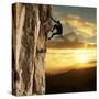 Rock Climber-Andrushko Galyna-Stretched Canvas
