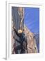 Rock Climber-Lantern Press-Framed Premium Giclee Print