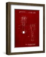 Rock Climbing Cam Patent-Cole Borders-Framed Art Print