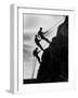 Rock Climbing Teenagers-null-Framed Photographic Print