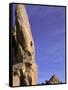 Rock Climbing-Mitch Diamond-Framed Stretched Canvas