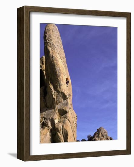 Rock Climbing-Mitch Diamond-Framed Photographic Print