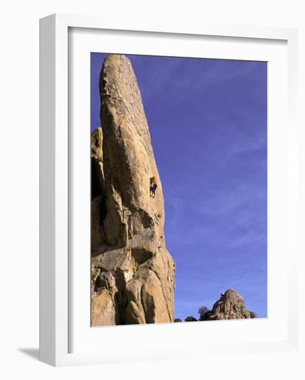 Rock Climbing-Mitch Diamond-Framed Photographic Print