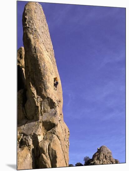 Rock Climbing-Mitch Diamond-Mounted Photographic Print