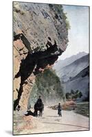 Rock Close to the Village of Annaour, C1890-Gillot-Mounted Giclee Print