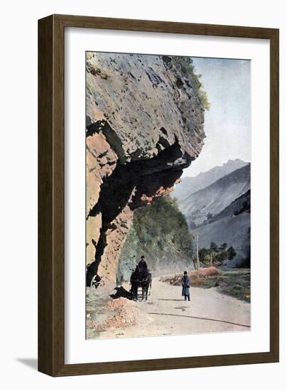 Rock Close to the Village of Annaour, C1890-Gillot-Framed Giclee Print