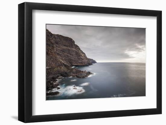 Rock Coast on the West Coast Near Tijarafe, La Palma, Canary Islands, Spain, Europe-Gerhard Wild-Framed Photographic Print