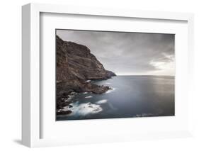 Rock Coast on the West Coast Near Tijarafe, La Palma, Canary Islands, Spain, Europe-Gerhard Wild-Framed Photographic Print