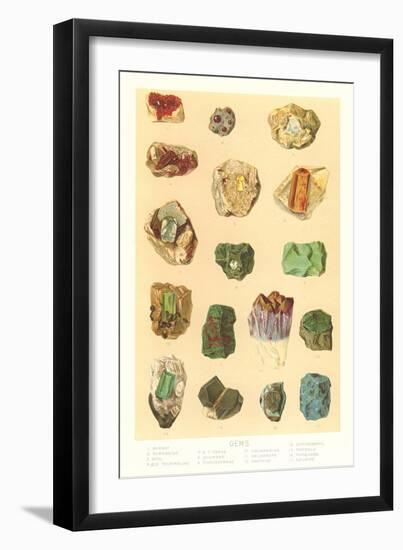 Rock Collection-null-Framed Art Print