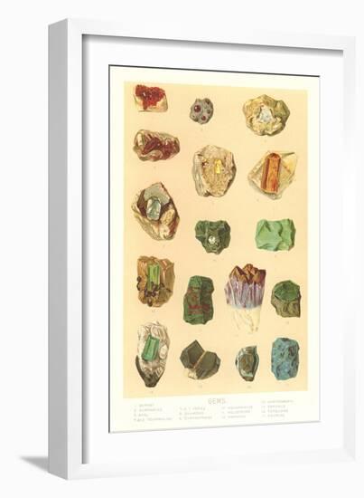 Rock Collection-null-Framed Art Print