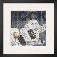 Rock Concert II-null-Framed Art Print