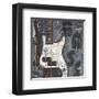 Rock Concert III-null-Framed Art Print