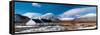 Rock Cottage Glencoe Highlands Scotland-null-Framed Stretched Canvas