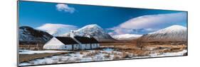 Rock Cottage Glencoe Highlands Scotland-null-Mounted Photographic Print