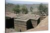 Rock-Cut Christian Church, Lalibela, Unesco World Heritage Site, Ethiopia, Africa-Sybil Sassoon-Stretched Canvas