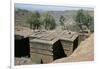 Rock-Cut Christian Church, Lalibela, Unesco World Heritage Site, Ethiopia, Africa-Sybil Sassoon-Framed Photographic Print