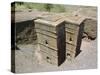 Rock Cut Church of St. Georgel, (10th, 13th C.) Lalibela, Wollo Region, Ethiopia, Africa-J P De Manne-Stretched Canvas