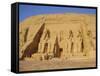 Rock Cut Temple of Ramesses II (Rameses the Great) (Ramses the Great), Abu Simbel, Nubia, Egypt-Philip Craven-Framed Stretched Canvas