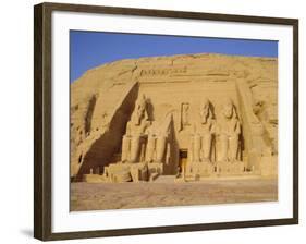 Rock Cut Temple of Ramesses II (Rameses the Great) (Ramses the Great), Abu Simbel, Nubia, Egypt-Philip Craven-Framed Photographic Print