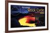 Rock Cycle-null-Framed Art Print