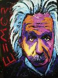 Einstein Signed-Rock Demarco-Giclee Print