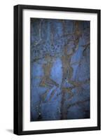 Rock Engraving, Rabati Malik Steppe, Uzbekistan-null-Framed Giclee Print