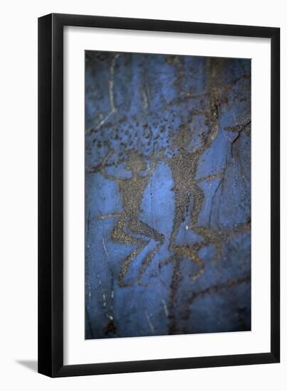 Rock Engraving, Rabati Malik Steppe, Uzbekistan-null-Framed Giclee Print