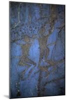 Rock Engraving, Rabati Malik Steppe, Uzbekistan-null-Mounted Giclee Print