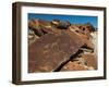 Rock Engravings, Huab River Valley, Torra Conservancy, Damaraland, Namibia, Africa-Sergio Pitamitz-Framed Photographic Print