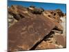 Rock Engravings, Huab River Valley, Torra Conservancy, Damaraland, Namibia, Africa-Sergio Pitamitz-Mounted Photographic Print